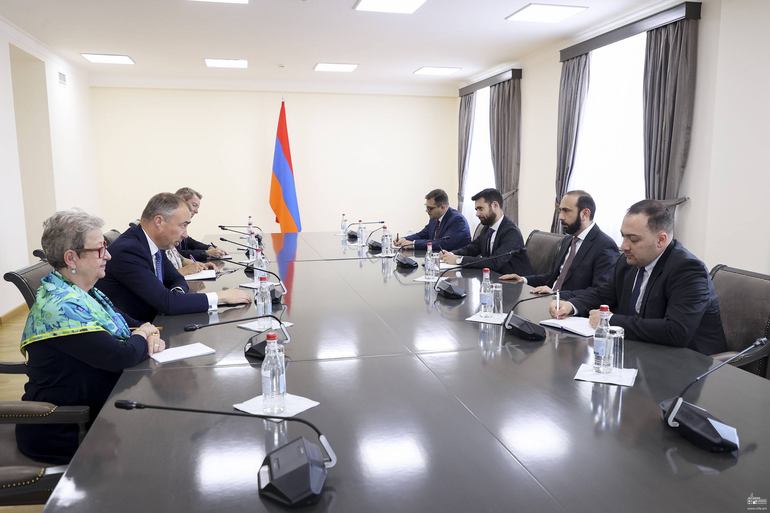 Meeting Of The Minister Of Foreign Affairs Of Armenia Ararat Mirzoyan