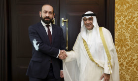 Встреча министра иностранных дел Армении с генеральным секретарем Совета сотрудничества арабских стран Персидского залива