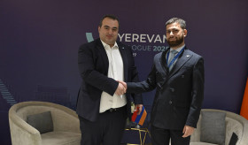 ՀՀ ԱԳ նախարարի տեղակալ Վահան Կոստանյանի հանդիպումը Վրաստանի ԱԳ նախարարի տեղակալ Լաշա Դարսալիայի հետ