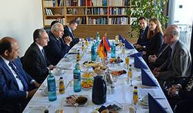 Министр иностранных дел Зограб Мнацаканян встретился с президентом Фонда Конрада Аденауэра Норбертом Ламмертом