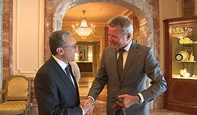 Министр иностранных дел Армении встретился с государственным секретарем министерства внутренних дел Федеративной Республики Германии