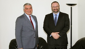 Deputy Minister Ashot Hovakimian received Canadian Ambassador to Armenia John Kur