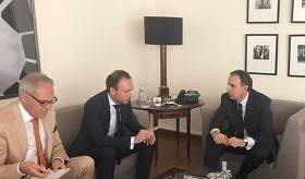 Заместитель министра иностранных дел Армении Карен Назарян принял депутата Бундестага Германии