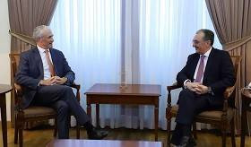 Министр иностранных дел Армении принял новоназначенного постоянного представителя Фонда населения ООН
