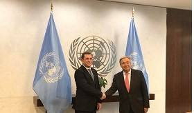 ՄԱԿ-ում ՀՀ մշտական ներկայացուցիչ Մհեր Մարգարյանն իր հավատարմագրերը հանձնեց ՄԱԿ-ի Գլխավոր քարտուղարին