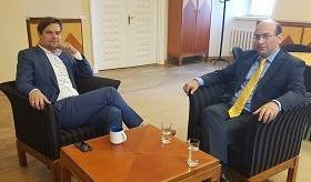 Ambassador Tigran Mkrtchyan's meetings in Estonia