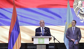 Официальный прием по случаю 27-ой годовщины независимости Республики Армения в Астане