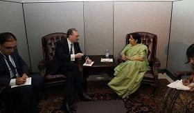 ԱԳ նախարարը հանդիպեց Հնդկաստանի իր գործընկերոջը