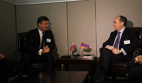 Встреча министров иностранных дел Армении и Словакии