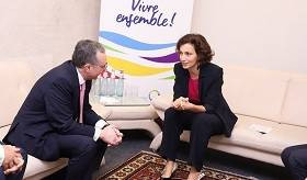 Министр иностранных дел Армении встретился с Генеральным директором ЮНЕСКО