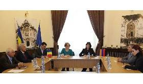 ՀՀ դեսպանի հանդիպումը Բուխարեստի Առևտրի և արդյունաբերության պալատի նախագահի հետ