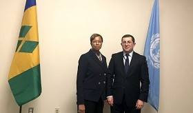 ՄԱԿ-ում Հայաստանի մշտական ներկայացուցչի և ՄԱԿ-ի Տնտեսական և սոցիալական խորհրդի նախագահի հանդիպումը