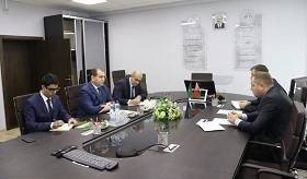 Բելառուսում ՀՀ դեսպան Արմեն Ղևոնդյանի հանդիպումը հայ-բելառուսական միջկառավարական հանձնաժողովի համանախագահի հետ