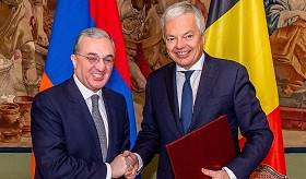 Зограб Мнацаканян встретился с заместителем премьер-министра, министром иностранных дел Бельгии