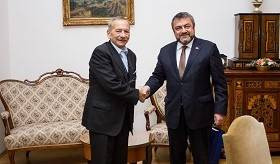 Зограб Мнацаканян встретился с министром иностранных дел Чехии
