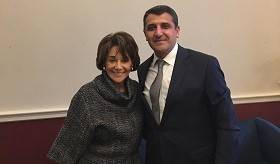 Դեսպան Վարուժան Ներսիսյանը հանդիպեց ԱՄՆ Կոնգրեսի անդամ Աննա Էշուի հետ