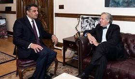 Appointed-Ambassador Nersesyan’s meeting with Luis Almagro, Secretary General of the Organization of American States