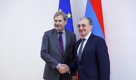 Meeting between the Foreign Minister of Armenia and the European Commissioner for Enlargement and Neighborhood Policy