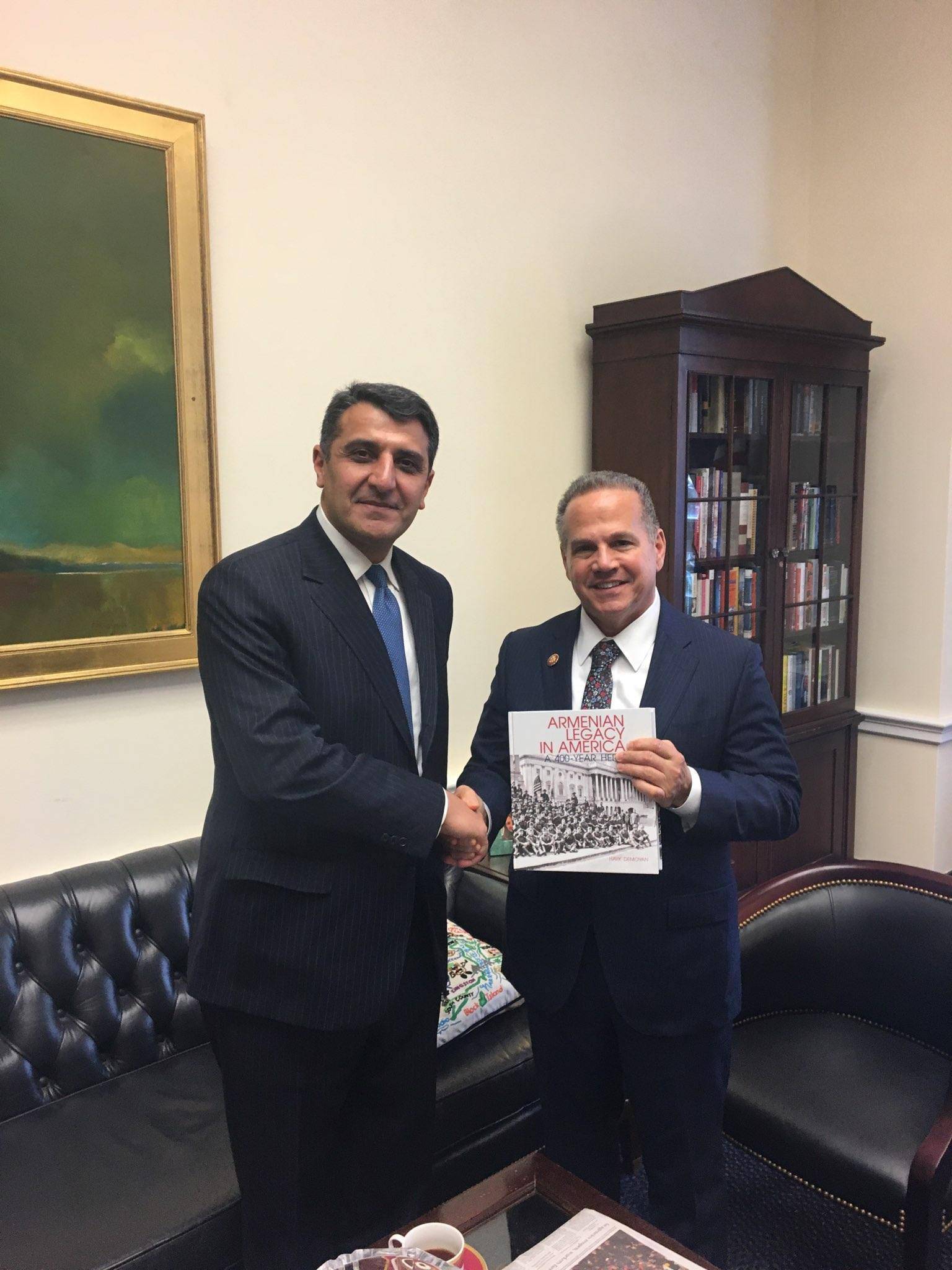 Ambassador Nersesyan’s meeting with Congressman Cicilline