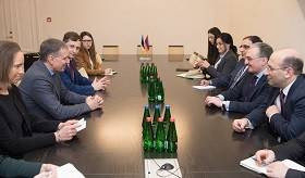 Встреча министра иностранных дел Армении с председателем комиссии по делам Европейского союза эстонского парламента и председателем армяно-эстонской парламентской группы