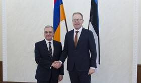 Министр иностранных дел Зограб Мнацаканян встретился с председателем комиссии Рийгикогу по иностранным делам