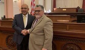 Consul General of Armenia in Los Angeles Dr. Armen Baibourtian paid a working visit to Sacramento