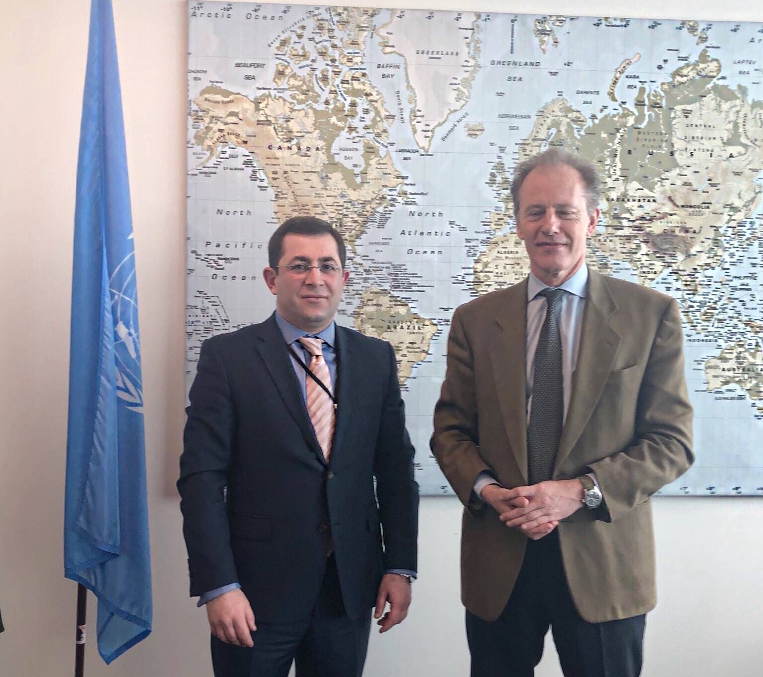 Permanent Representative of Armenia to the UN met with the UN Assistant Secretary-General for Human Rights