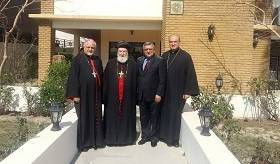 Դեսպան Փոլադյանի հանդիպումը Իրաքի ասորի հոգևոր համայնքների առաջնորդներին