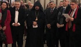 Ambassador Arman Kirakossian participated at the dedication ceremony of the Armenian cross-stone in Canterbury