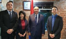 Consul General of Armenia in Los Angeles received the Chief of Staff of the AJC