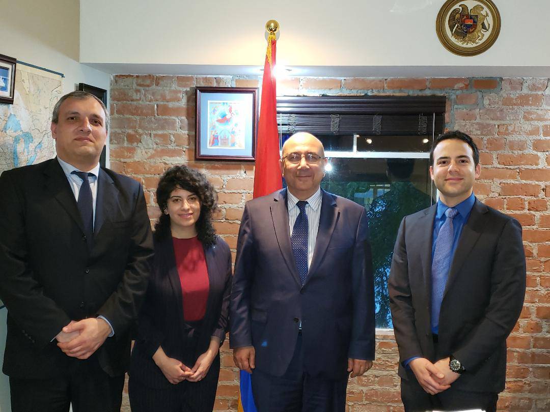 Consul General of Armenia in Los Angeles received the Chief of Staff of the AJC