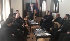 Բուլղարիայում ՀՀ դեսպանությունում կայացավ հանդիպում հայ հոգևորականների հետ