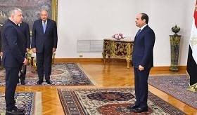 Ambassador Karen Grigorian presented his credentials to the President of the Arab Republic of Egypt Abdel Fattah Al Sisi