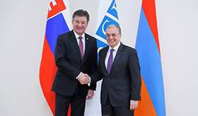 Встреча Министра ИД Армении с действующим председателем ОБСЕ