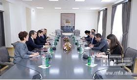 Министр ИД Зограб Мнацаканян принял заместителя руководителя Программы развития ООН в Армении