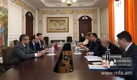 Политические консультации в Киеве между Министерствами иностранных дел Армении и Украины на уровне заместителей министров