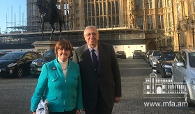 Ambassador Arman Kirakossian's meeting with Baroness Cox