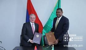Министр иностранных дел Армении встретился с госминистром иностранных дел Эфиопии