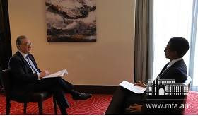 The interview of Zohrab Mnatsakanyan to Ethiopian Broadcasting Corporation