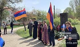 Հայոց ցեղասպանության 104-րդ տարելիցի արարողություն Վարշավայում