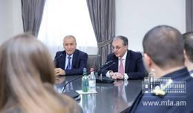 The meeting of Foreign Minister Mnatsakanyan with students and professors of the YSU Faculty of International Relations