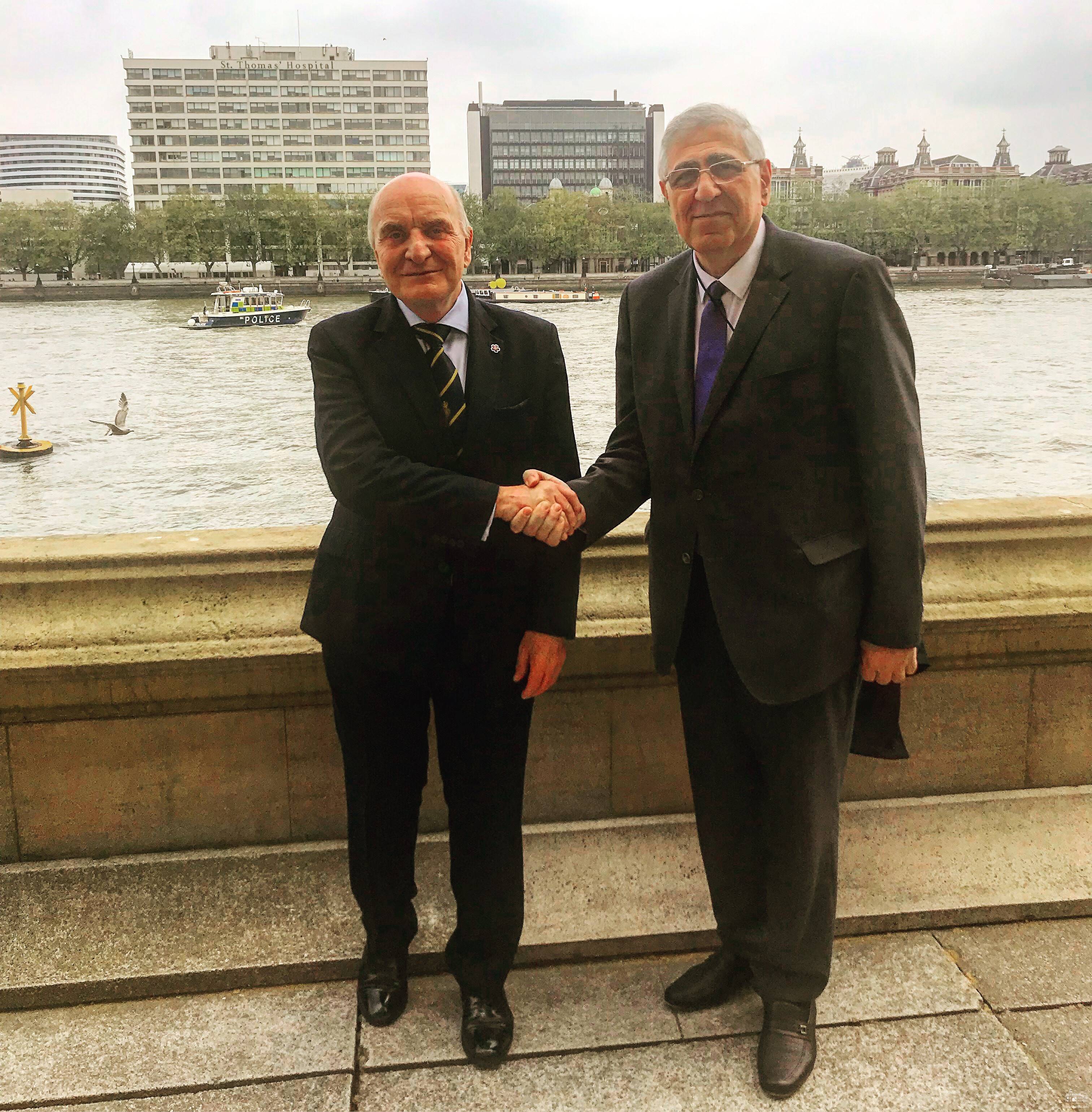 Ambassador Arman Kirakossian's meeting with Stephen Pound