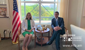 Ambassador Varuzhan Nersesyan’s meeting with Assistant Secretary of State Marie Royce