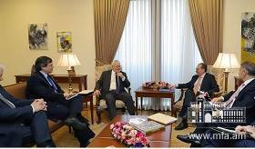 Встреча Министра иностранных дел Армении с сопредседателями Минской группы ОБСЕ