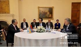 Первая трехсторонняя встреча в формате Армения-Греция-Кипр состоялась в Никосии