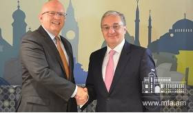 The meeting of Foreign Minister Zohrab Mnatsakanyan with Philip Reeker, the U.S. Acting Assistant Secretary for the European and Eurasian Affairs