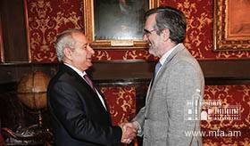 ՀՀ դեսպանի հանդիպումը Իսպանիայի Սենատի նախագահի հետ