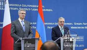 Joint press conference of Zohrab Mnatsakanyan, Minister of Foreign Affairs of the RA and Carmelo Abela, Minister for Foreign Affairs and Trade Promotion of Malta