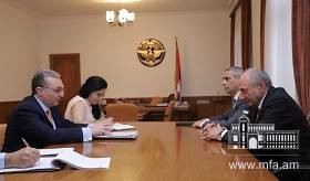 Foreign Minister's meeting with President of Artsakh Bako Sahakyan