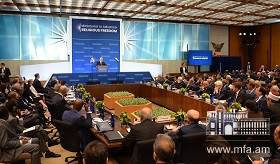 Zohrab Mnatsakanyan participated in the Ministerial To Advance Religious Freedom held in Washington DC